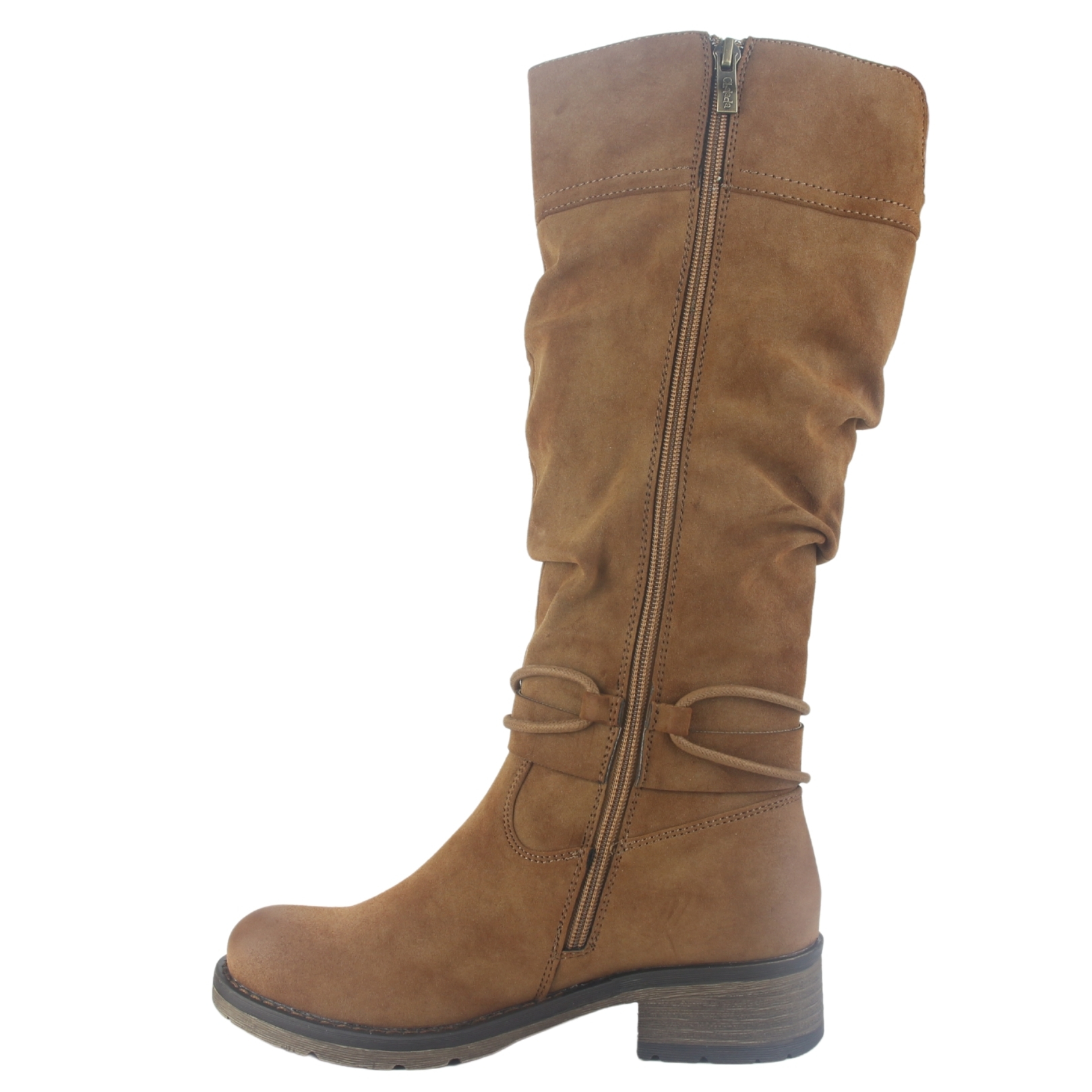 BOTA CHALADA MUJER TORRI-30 CAMEL CASUAL - 2