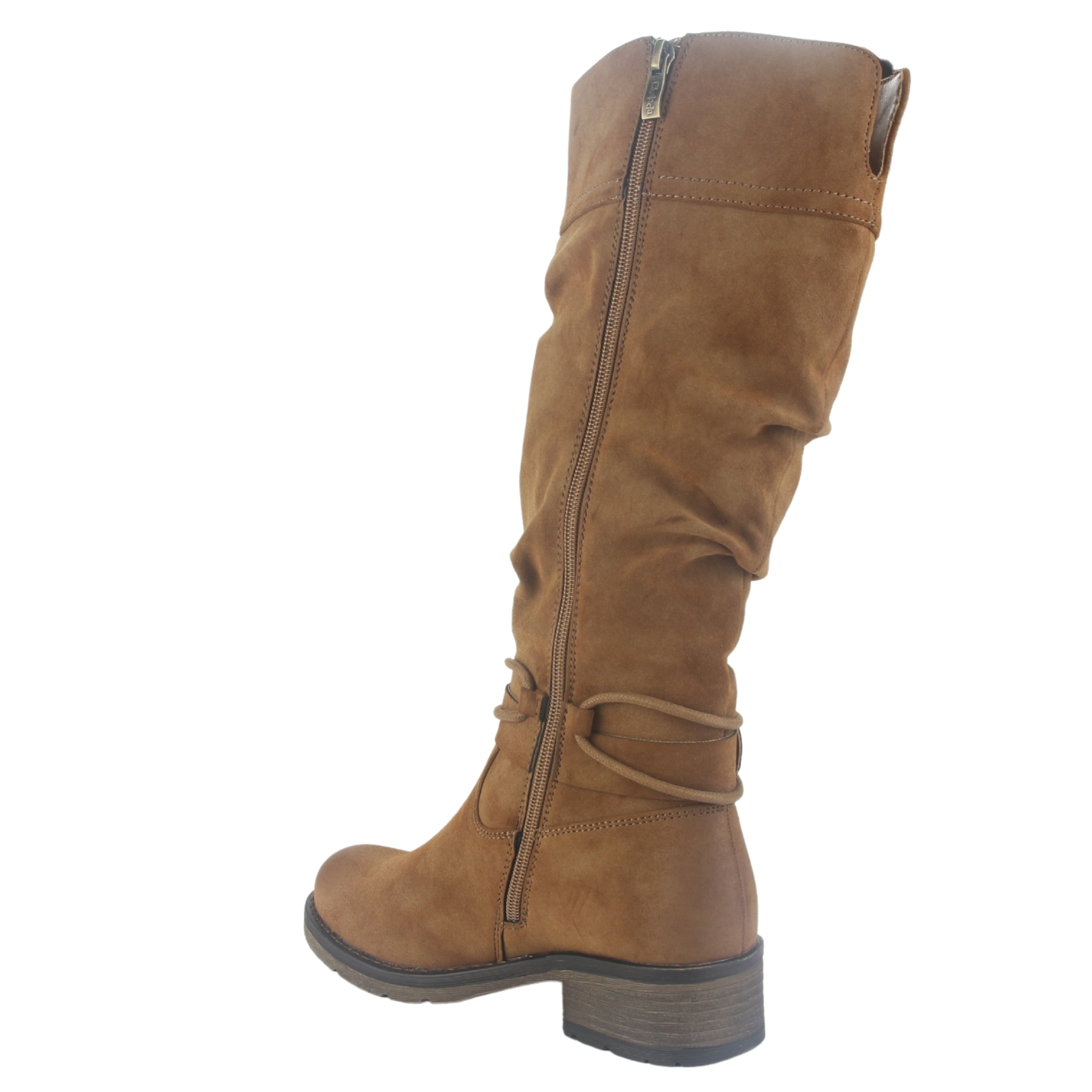BOTA CHALADA MUJER TORRI-30 CAMEL CASUAL - 4