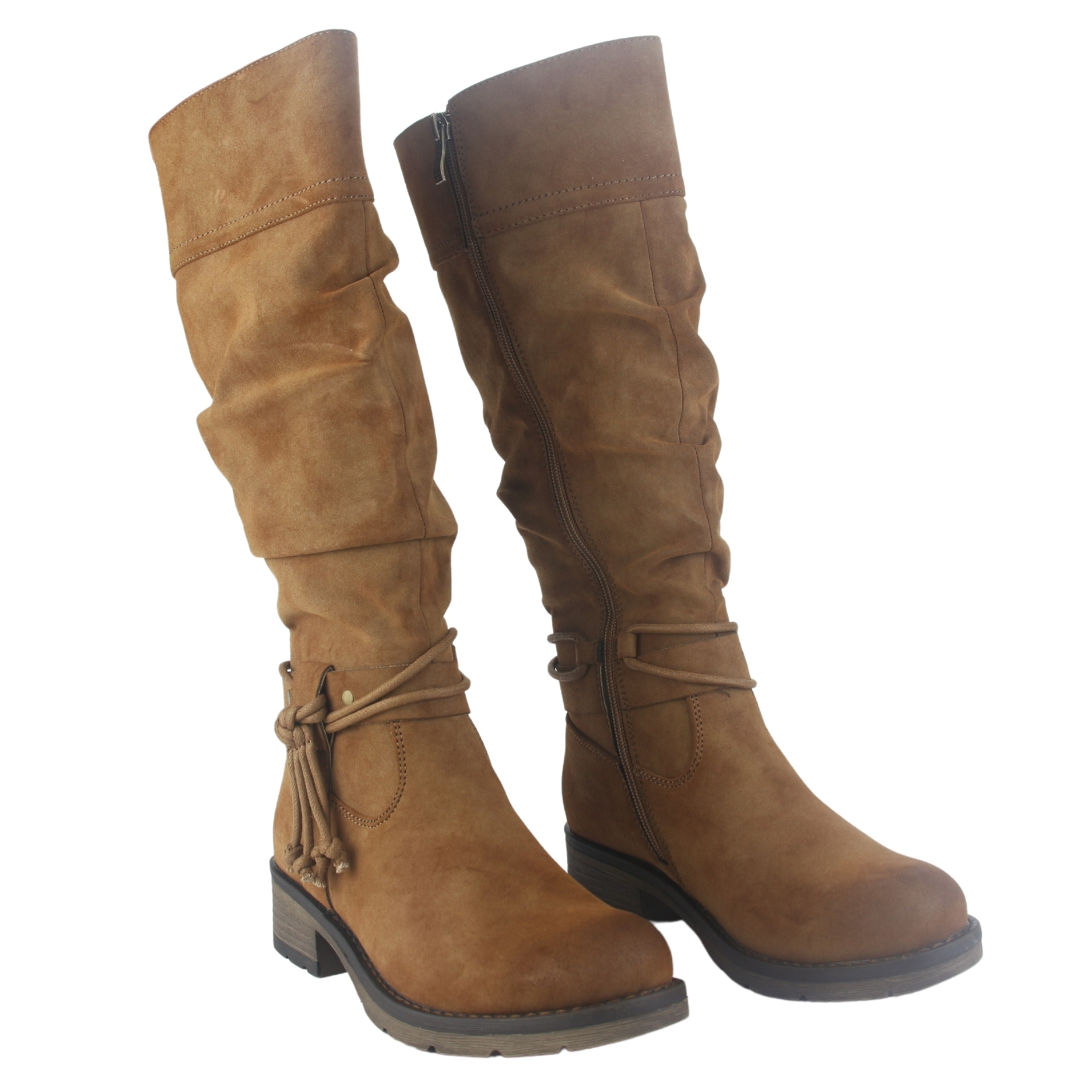 BOTA CHALADA MUJER TORRI-30 CAMEL CASUAL - 5
