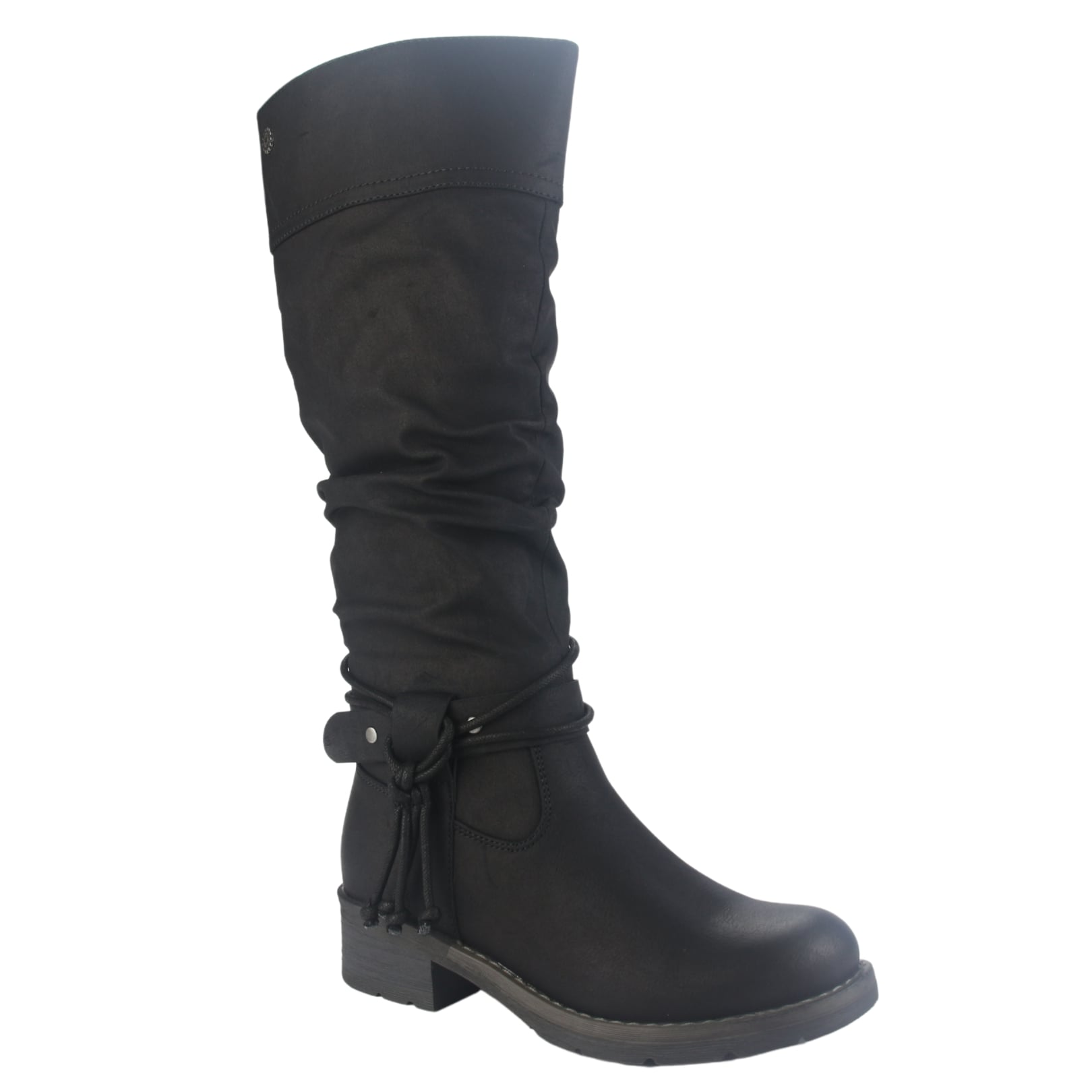 BOTA CHALADA MUJER TORRI-30 NEGRO CASUAL - 3