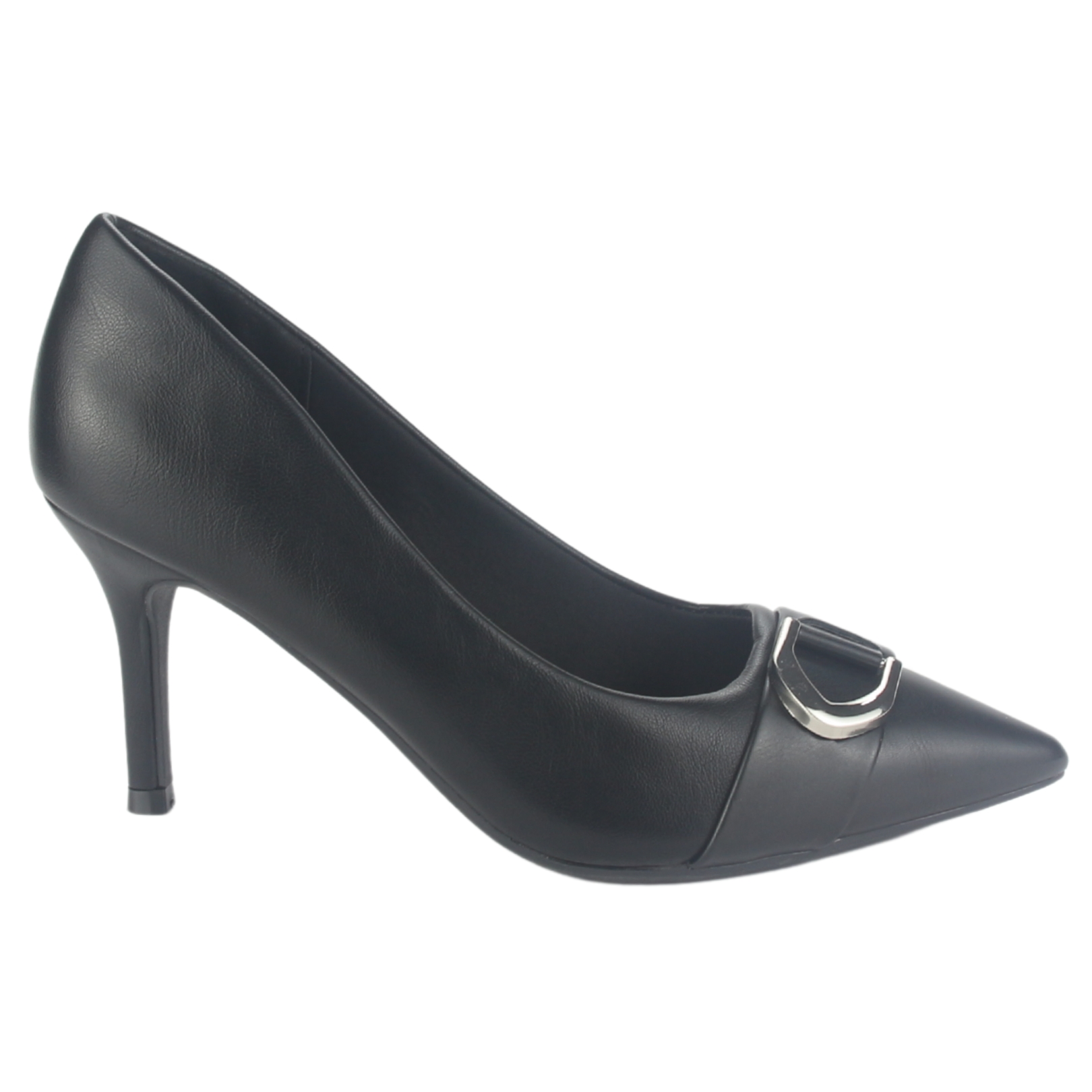 ZAPATO CHALADA MUJER AMALIA-1 NEGRO CASUAL - 1
