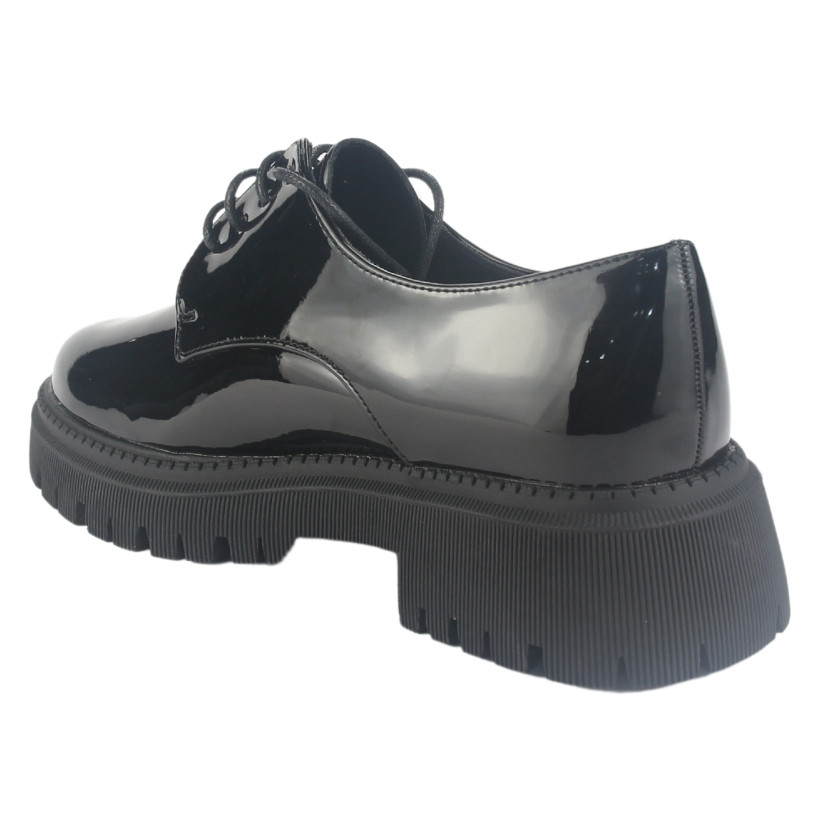 MOCASIN CHALADA MUJER LINA-1 NEGRO CASUAL - 4