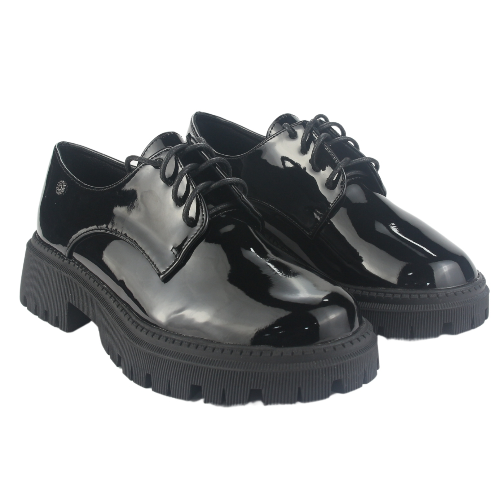 MOCASIN CHALADA MUJER LINA-1 NEGRO CASUAL - 5
