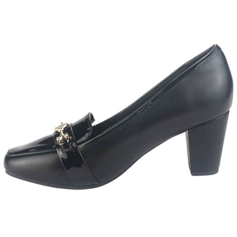 ZAPATO CHALADA MUJER FALERNA-1 NEGRO CASUAL - 2