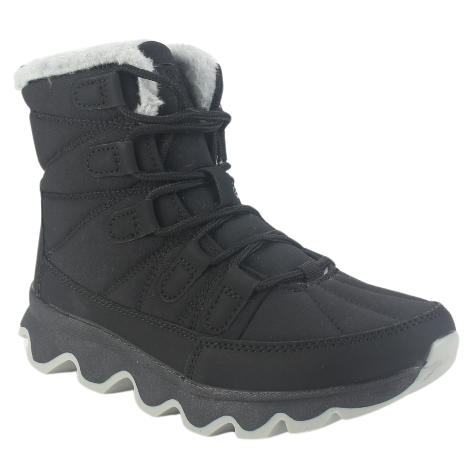 BOTIN OUTDOOR FUNWAY MUJER POLAR-1 NEGRO - 3