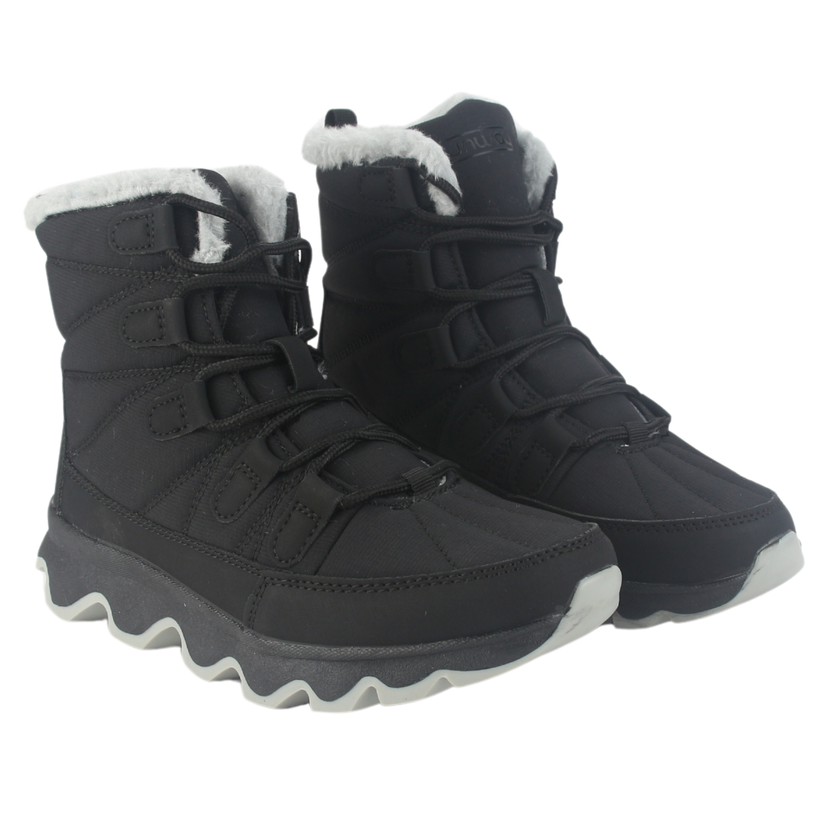 BOTIN OUTDOOR FUNWAY MUJER POLAR-1 NEGRO - 5