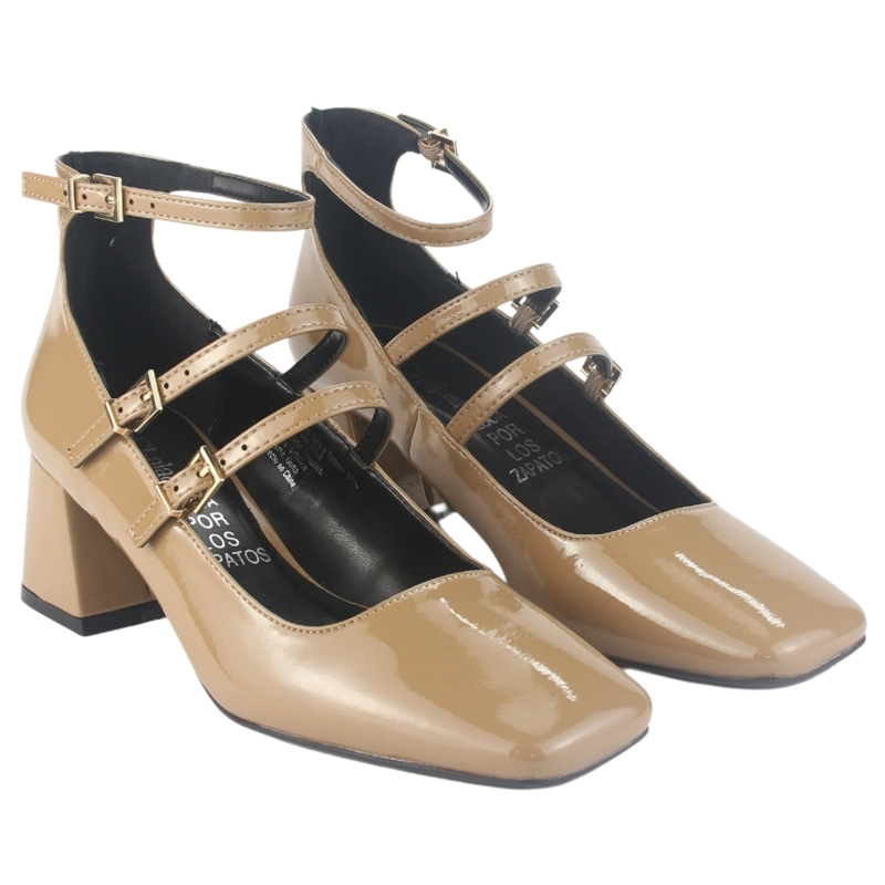 ZAPATO CHALADA MUJER CORSO-9 CAFE  CASUAL - 5