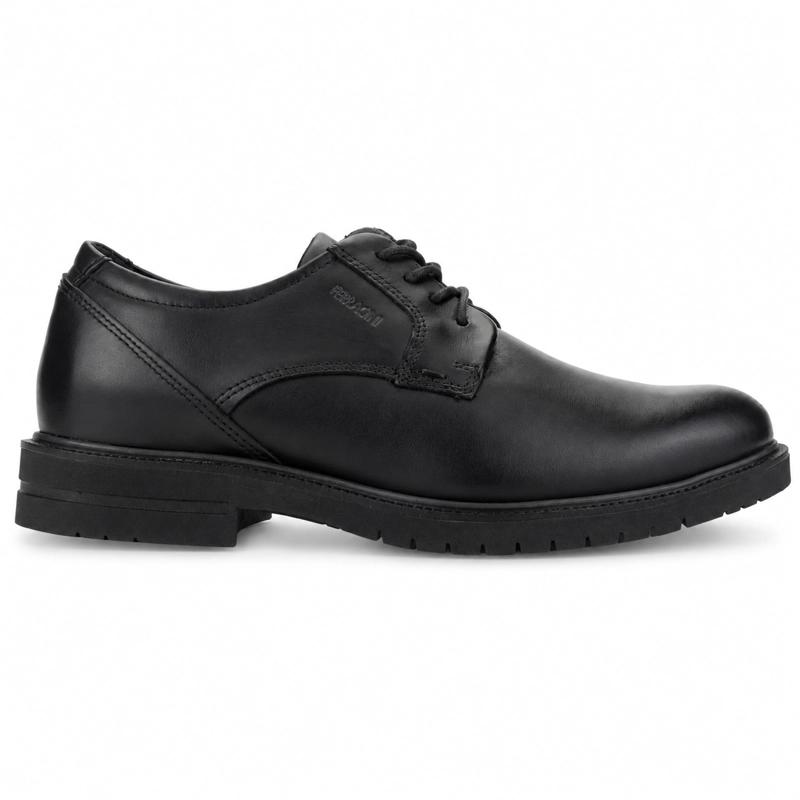 ZAPATO FERRACINI HOMBRE 5436 FIRENZE NEGRO CASUAL - 1