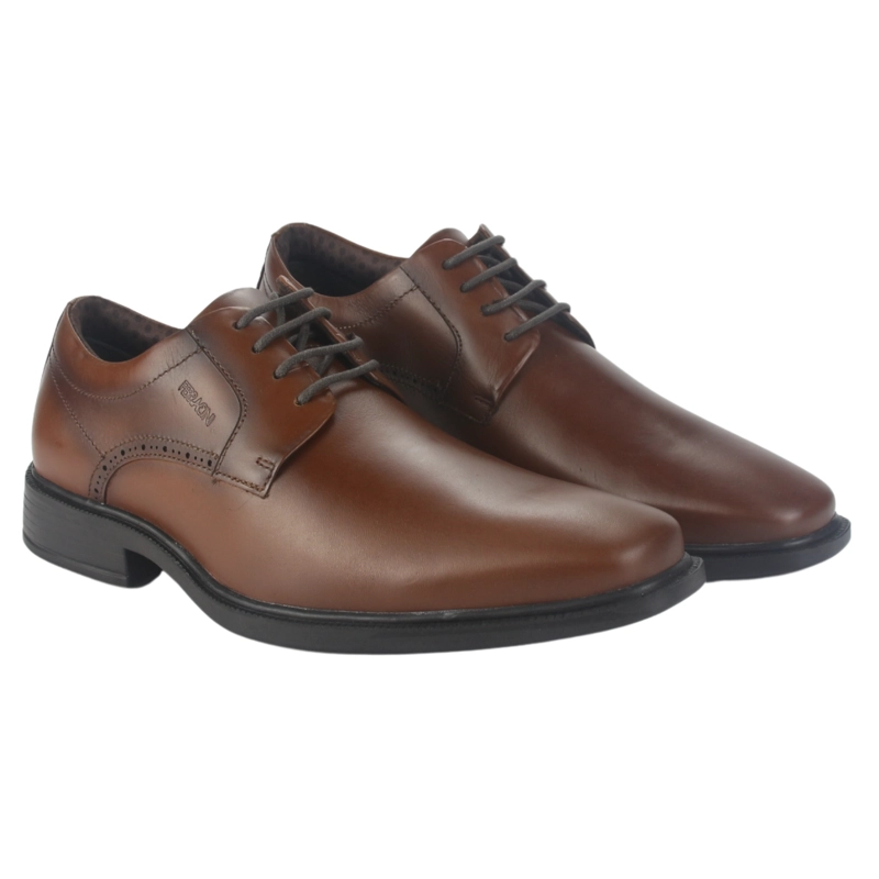 ZAPATO FERRACINI HOMBRE 6865 PARIS CAFE  CASUAL - 5