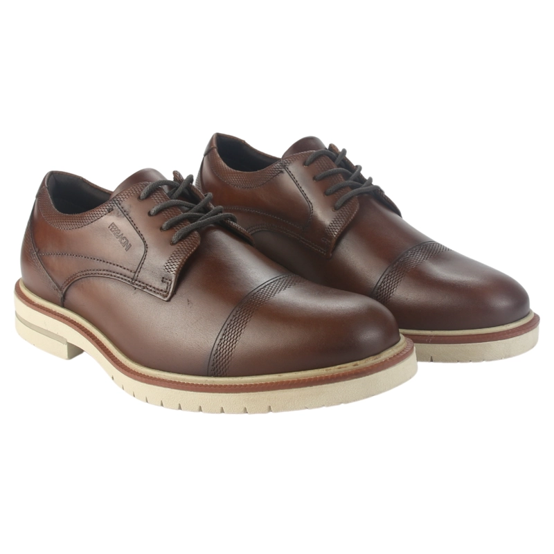 ZAPATO FERRACINI HOMBRE 5435 FIRENZE CAFE  CASUAL - 5