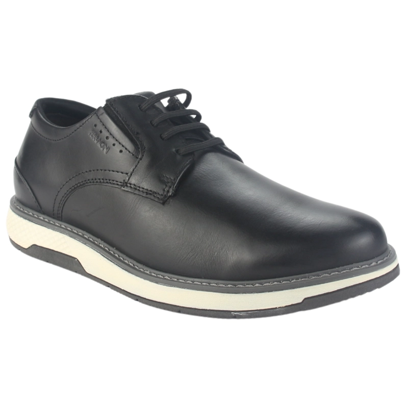 ZAPATO FERRACINI HOMBRE 4170 WEMBLEY NEGRO CASUAL - 3