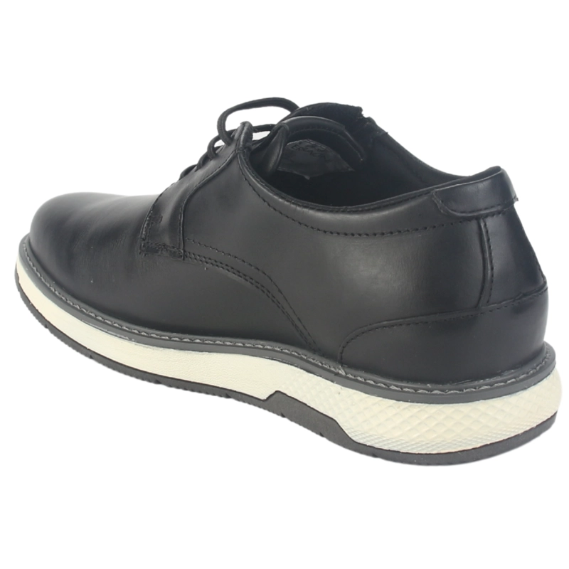ZAPATO FERRACINI HOMBRE 4170 WEMBLEY NEGRO CASUAL - 4