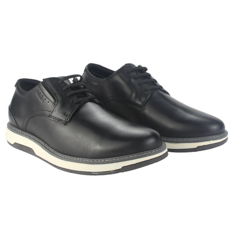 ZAPATO FERRACINI HOMBRE 4170 WEMBLEY NEGRO CASUAL - 5