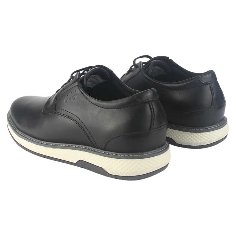 ZAPATO FERRACINI HOMBRE 4170 WEMBLEY NEGRO CASUAL - 6