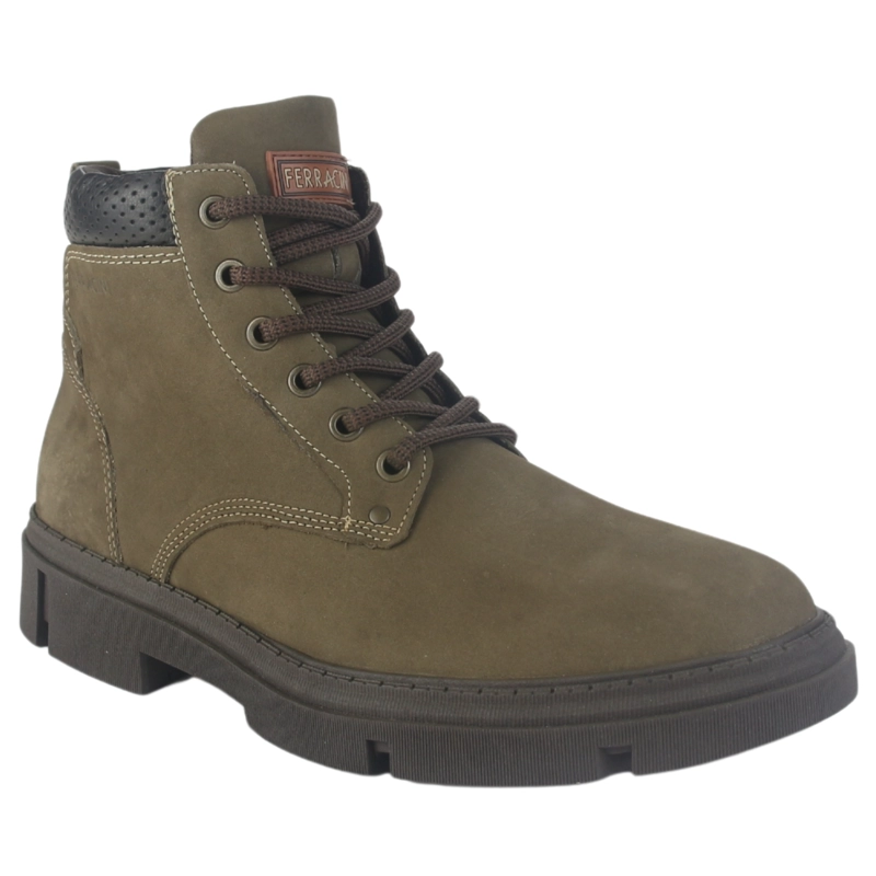 BOTIN FERRACINI HOMBRE 5909 ASTON OLIVA CASUAL - 3
