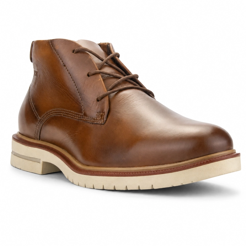 BOTIN FERRACINI HOMBRE 5437 FIRENZE CAFE  CLARO CASUAL - 3