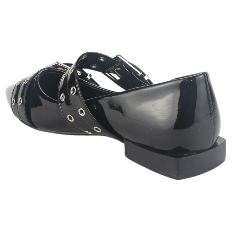 BALLERINA CHALADA MUJER SLIK-2 NEGRO CASUAL - 5