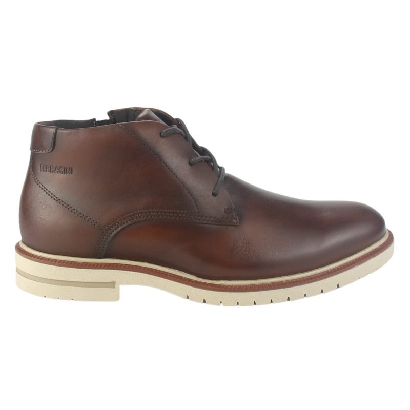 BOTIN FERRACINI HOMBRE 5437 FIRENZE CAFE  OSCURO CASUAL - 1