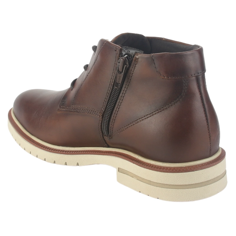 BOTIN FERRACINI HOMBRE 5437 FIRENZE CAFE  OSCURO CASUAL - 4