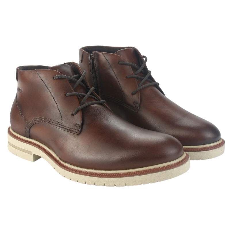 BOTIN FERRACINI HOMBRE 5437 FIRENZE CAFE  OSCURO CASUAL - 5