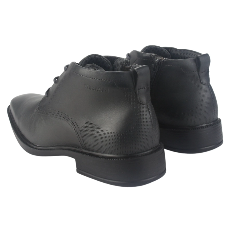 BOTIN FERRACINI HOMBRE 6867 PARIS PLATEADO CASUAL - 6