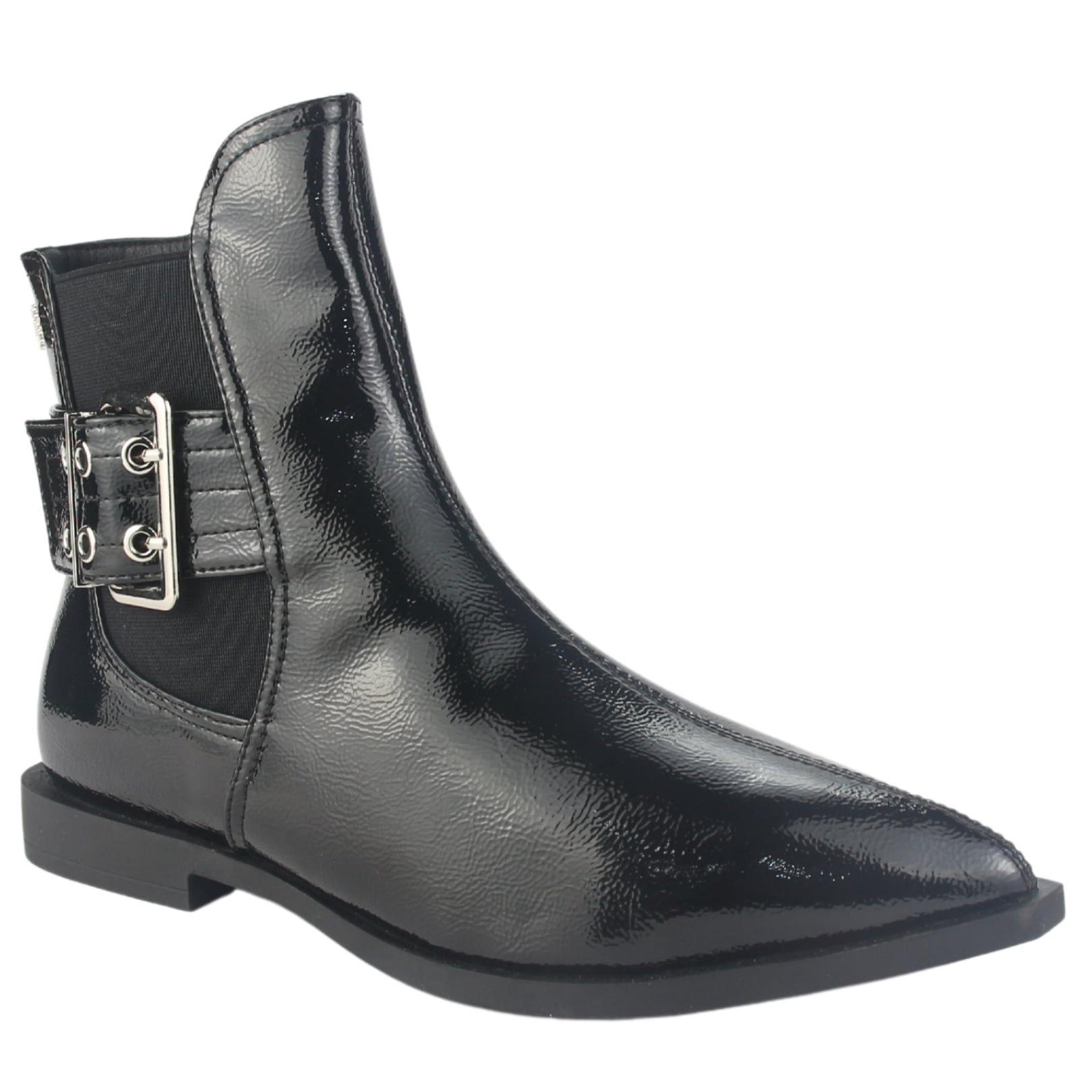 BOTIN CHALADA MUJER SLIK-10 NEGRO CASUAL - 3