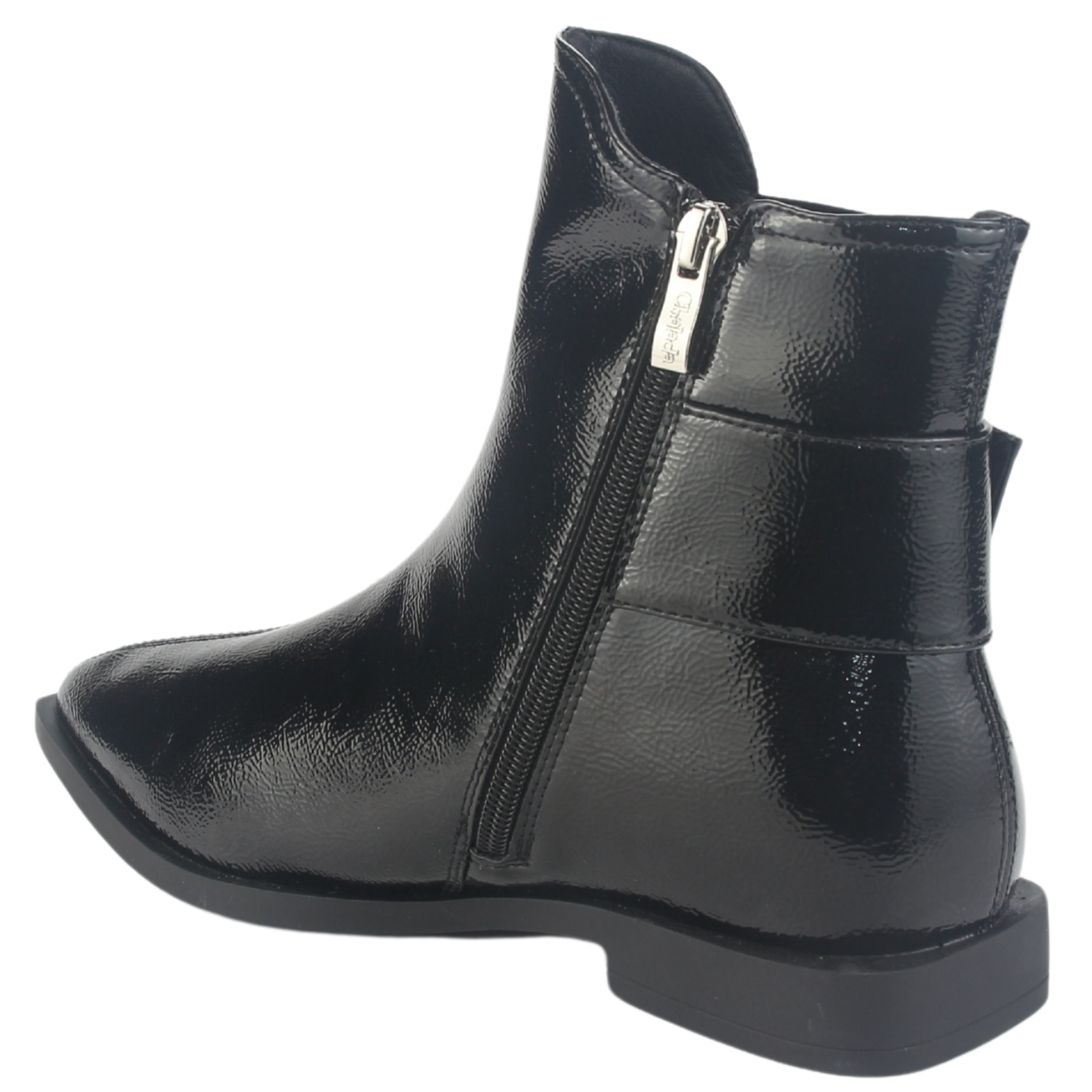 BOTIN CHALADA MUJER SLIK-10 NEGRO CASUAL - 4