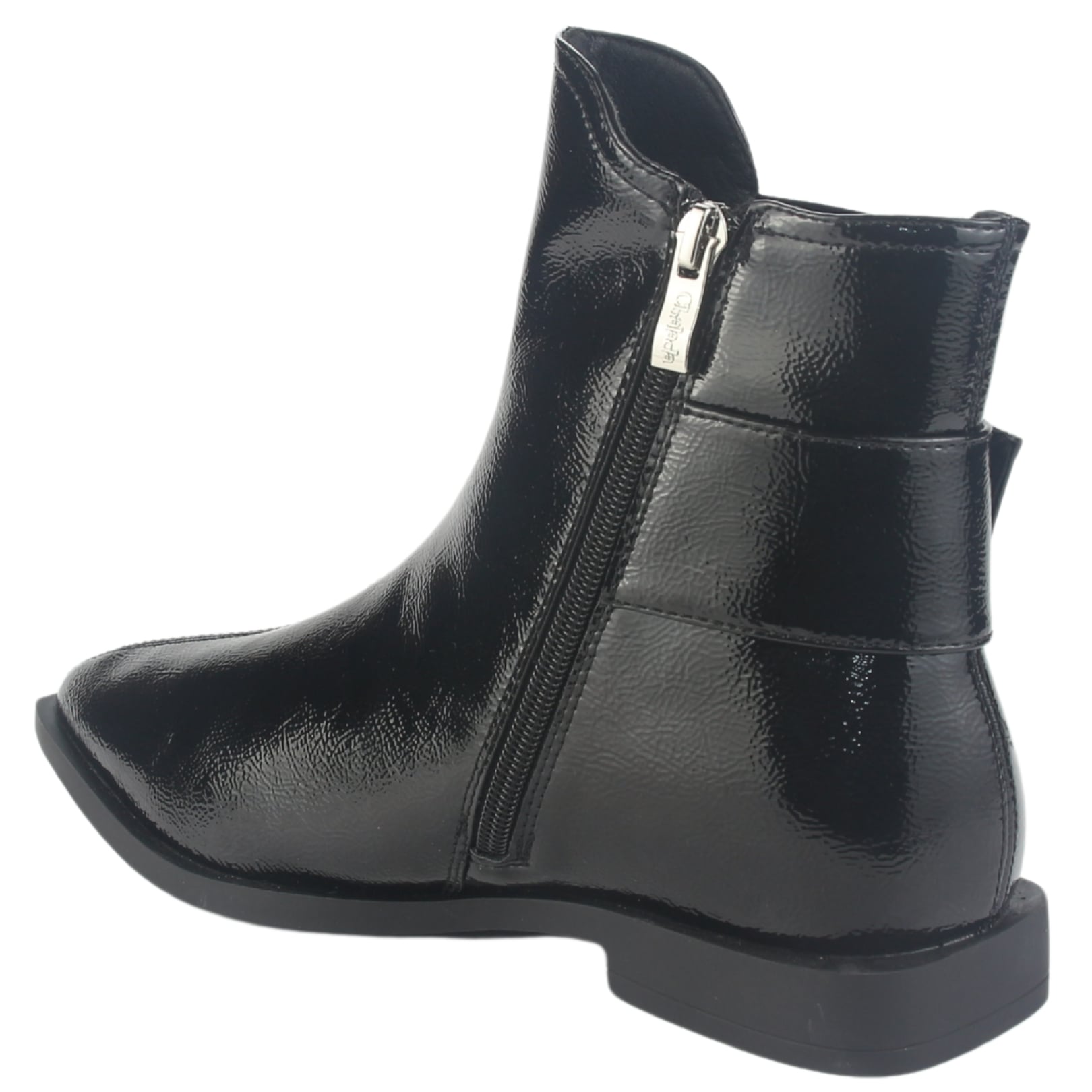 BOTIN CHALADA MUJER SLIK-10 NEGRO CASUAL - 4