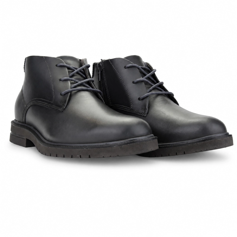 BOTIN FERRACINI HOMBRE 5437 FIRENZE NEGRO CASUAL - 6