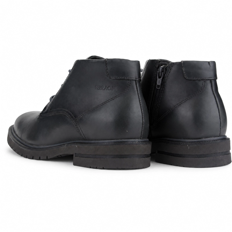 BOTIN FERRACINI HOMBRE 5437 FIRENZE NEGRO CASUAL - 7