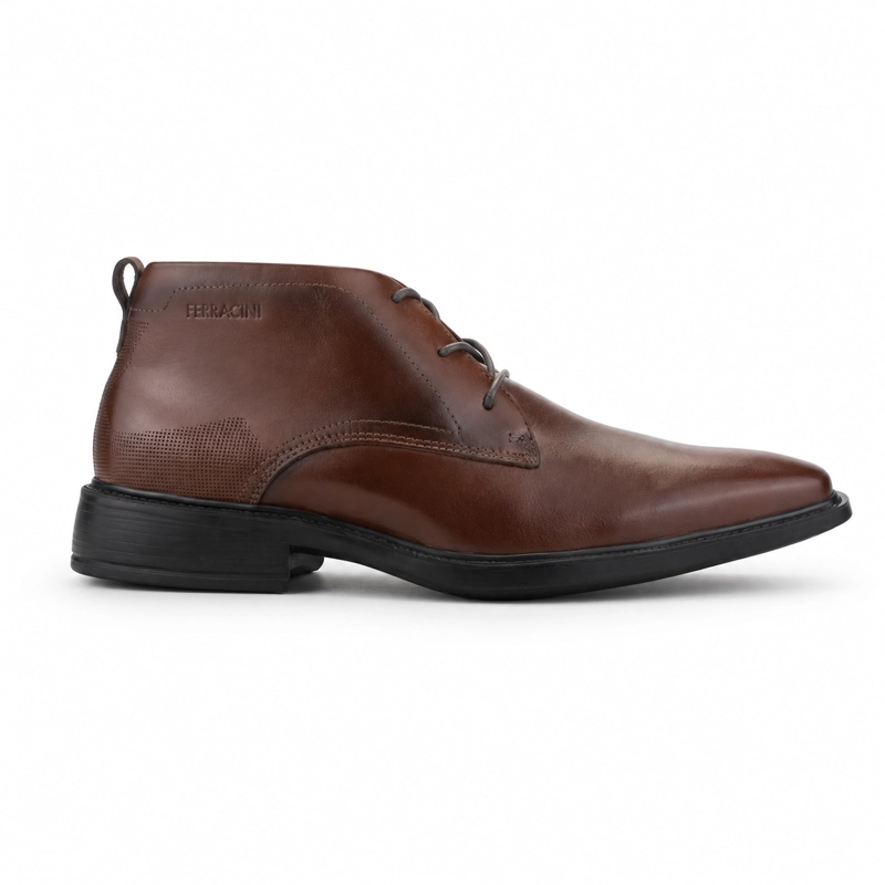 BOTIN FERRACINI HOMBRE 6867 PARIS CAFE  CASUAL - 1