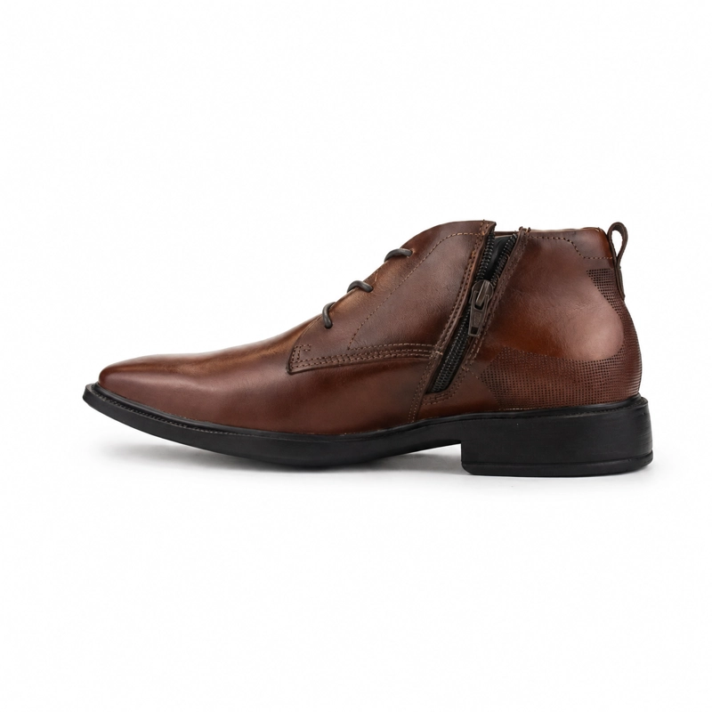 BOTIN FERRACINI HOMBRE 6867 PARIS CAFE  CASUAL - 2