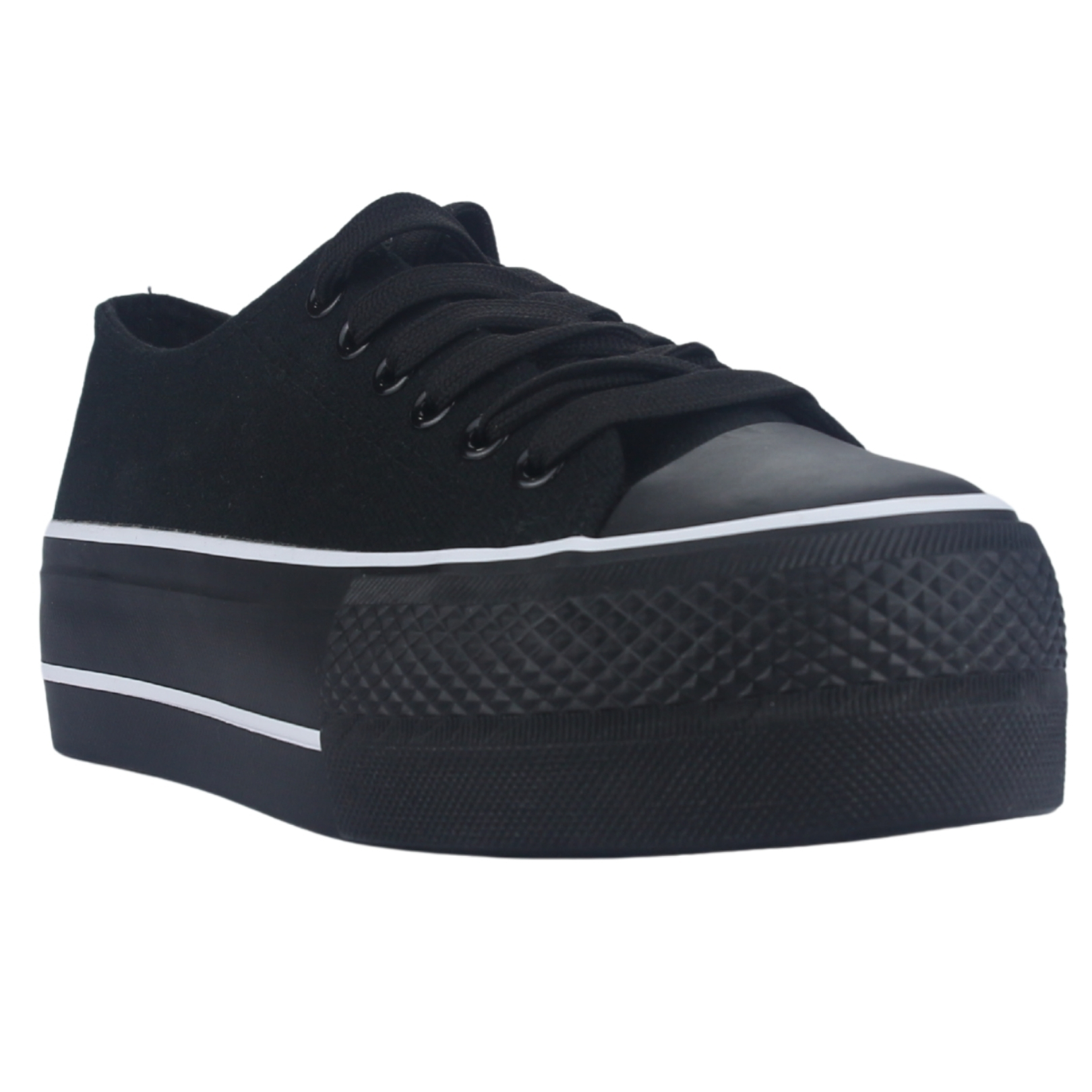ZAPATILLA MUJER CHALADA CRUNI-1 NEGRO URBANO - 3