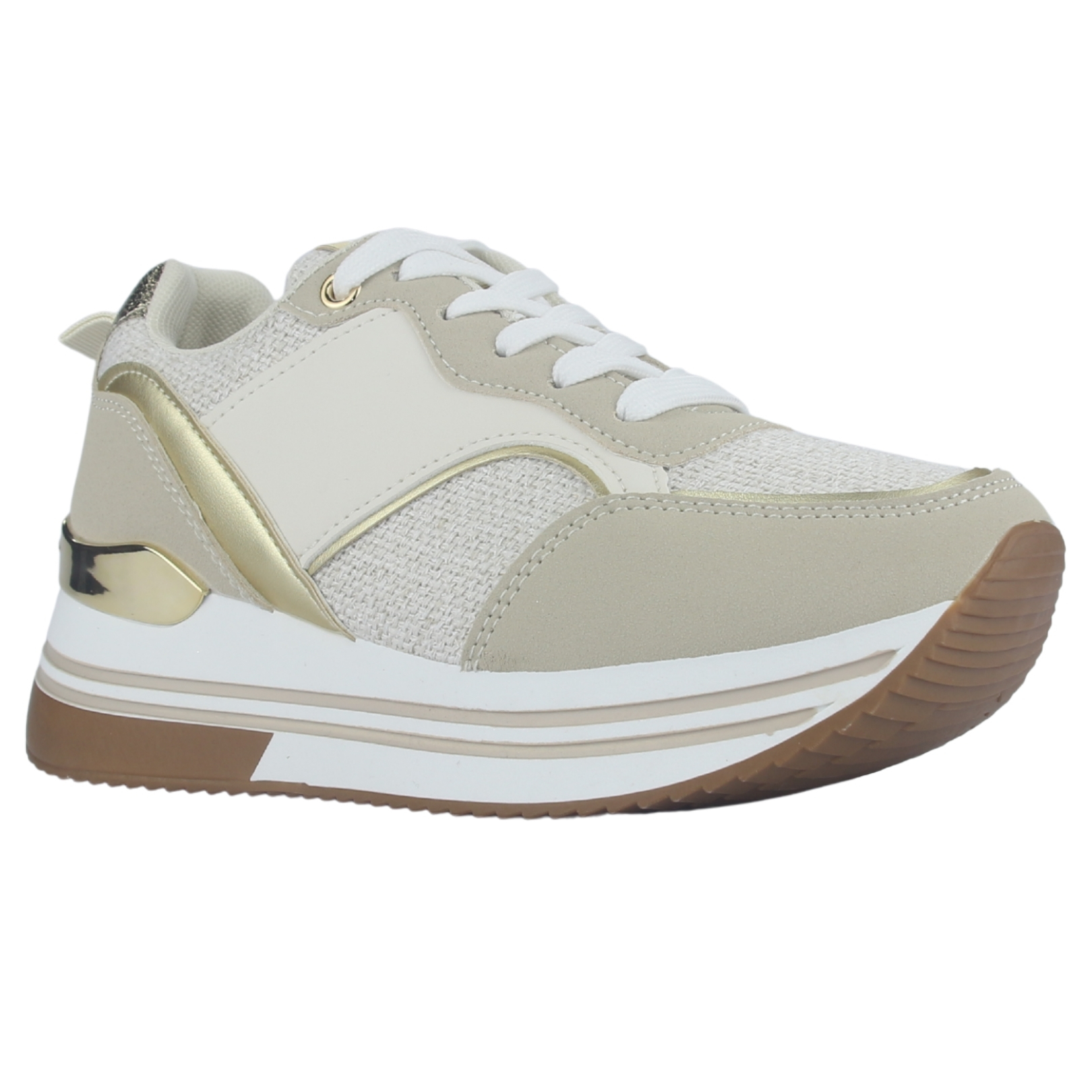ZAPATILLA MUJER CHALADA JETTIXLOW2 BEIGE URBANO - 3