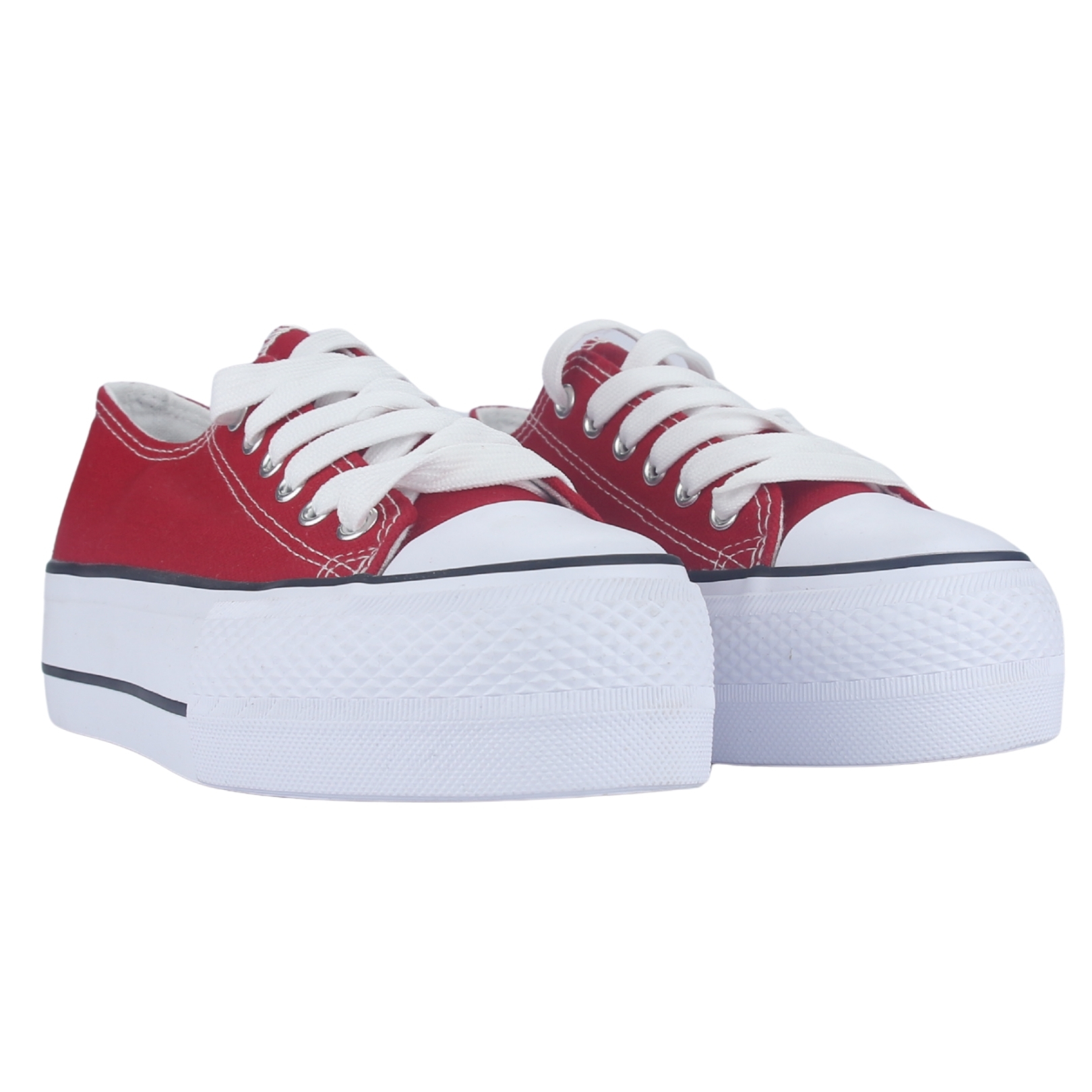 ZAPATILLA MUJER CHALADA CRUNI-1 ROJO URBANO - 5