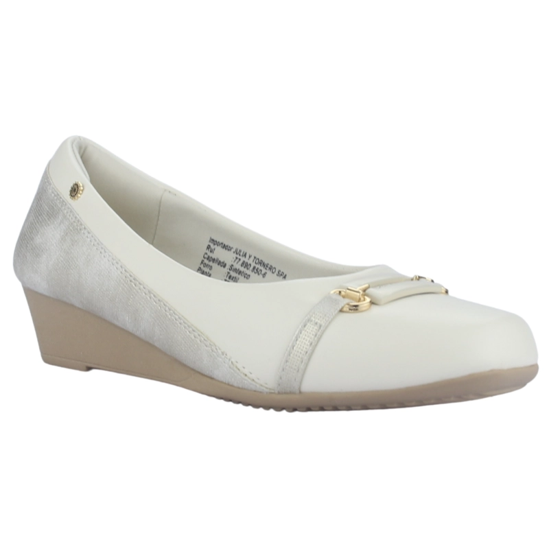 ZAPATO MUJER CHALADA COLES-8 BEIGE CASUAL - 3