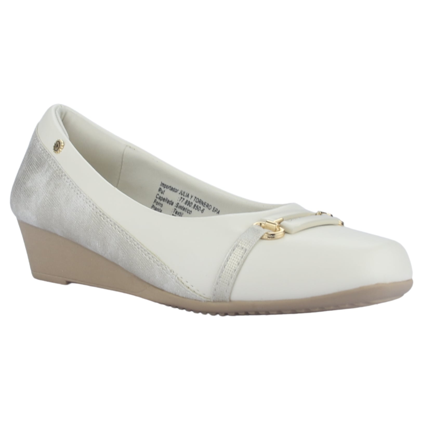 ZAPATO MUJER CHALADA COLES-8 BEIGE CASUAL - 3