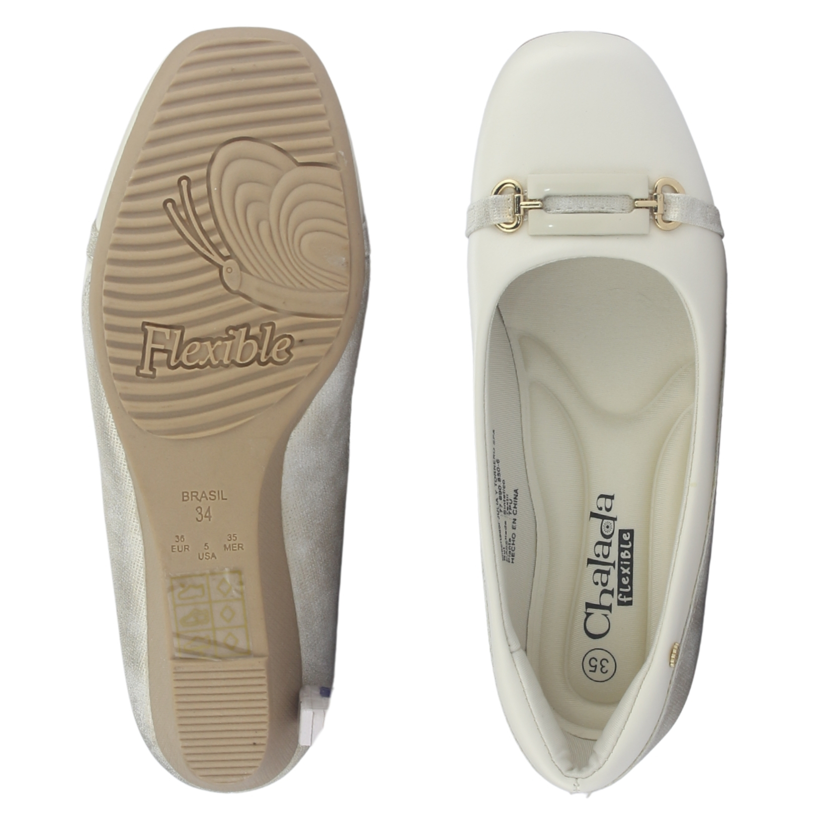 ZAPATO MUJER CHALADA COLES-8 BEIGE CASUAL - 7