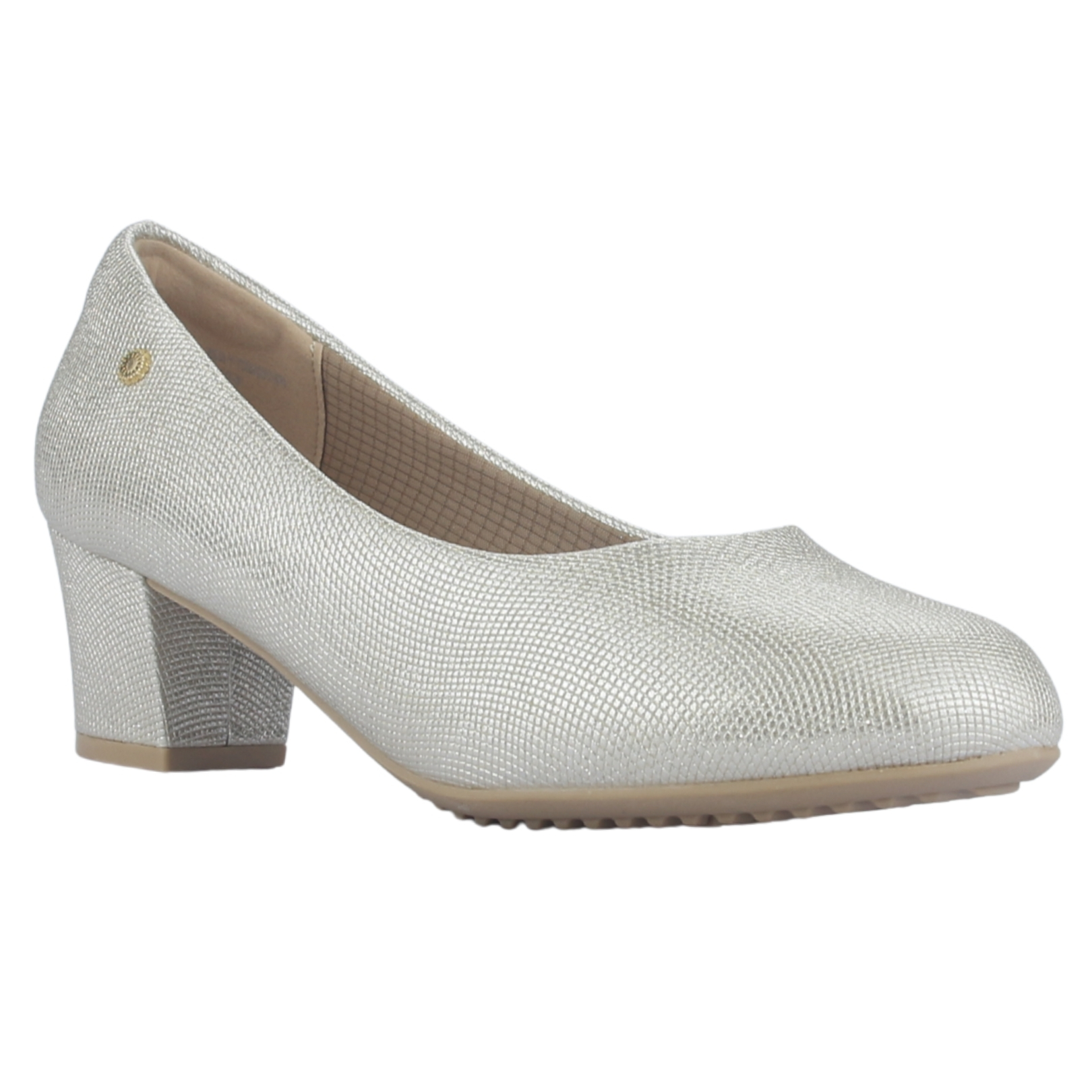 ZAPATO MUJER CHALADA FLEXI-70 DORADO CASUAL - 3