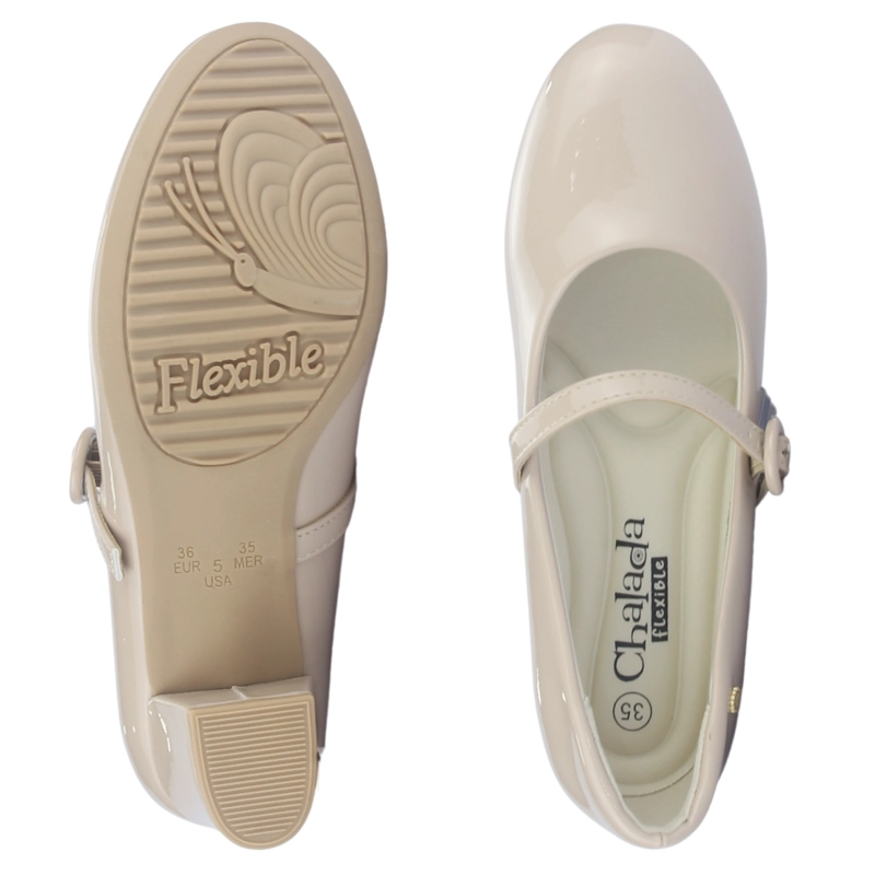 ZAPATO MUJER CHALADA FLEXI-51 NUDE CASUAL - 7