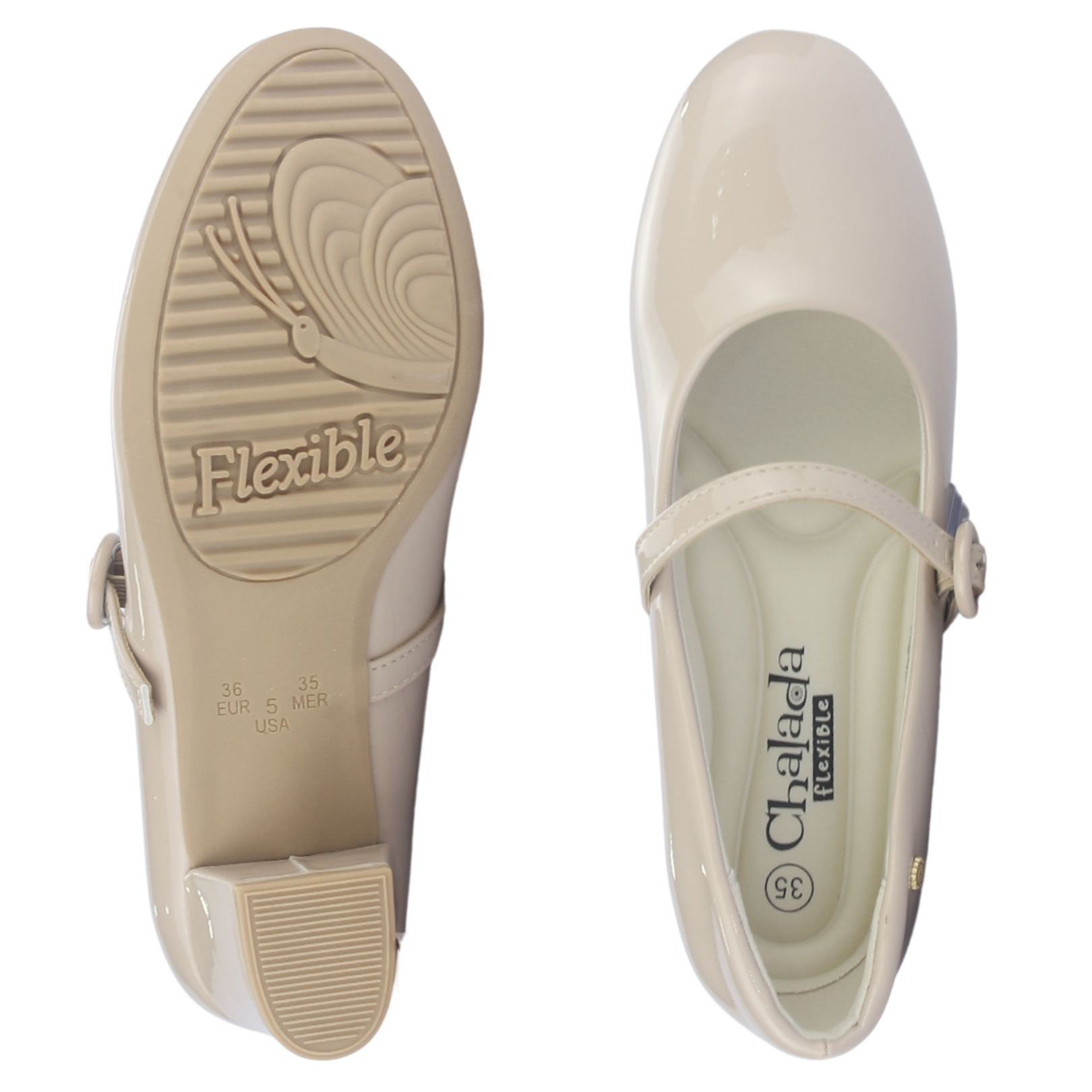 ZAPATO MUJER CHALADA FLEXI-51 NUDE CASUAL - 7
