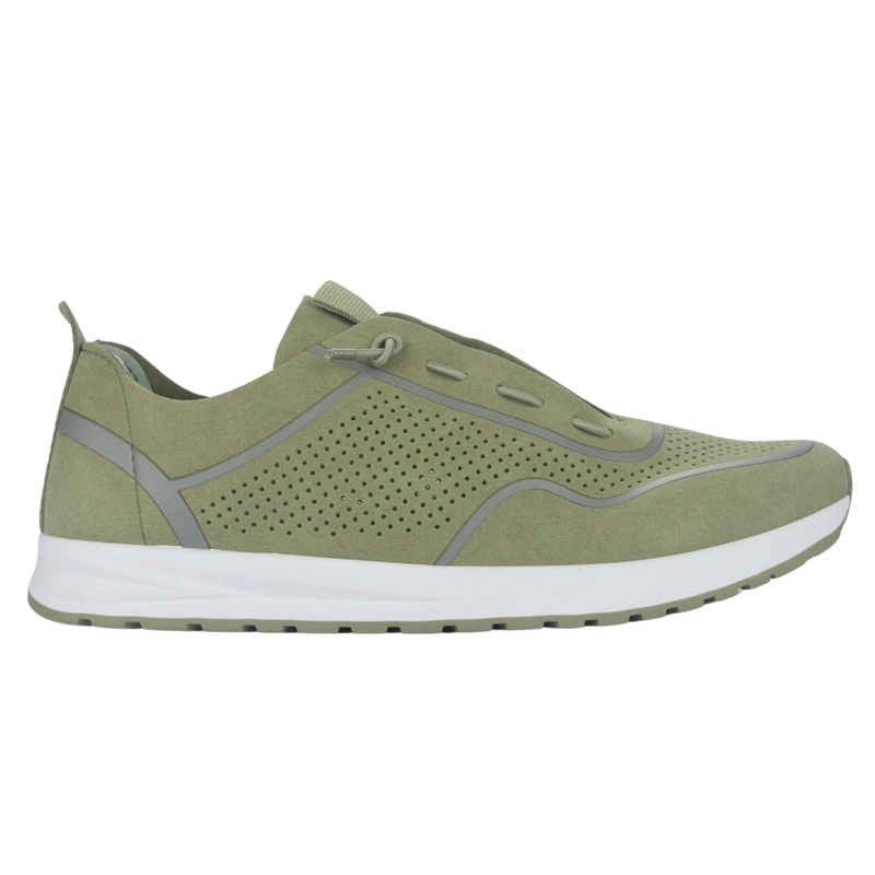 ZAPATILLA MUJER URBANO OLIVA CHALADA VITA-8 - 1