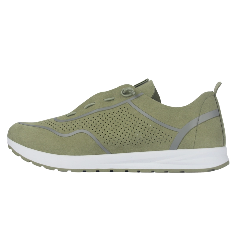 ZAPATILLA MUJER URBANO OLIVA CHALADA VITA-8 - 2