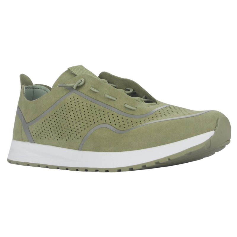 ZAPATILLA MUJER URBANO OLIVA CHALADA VITA-8 - 3