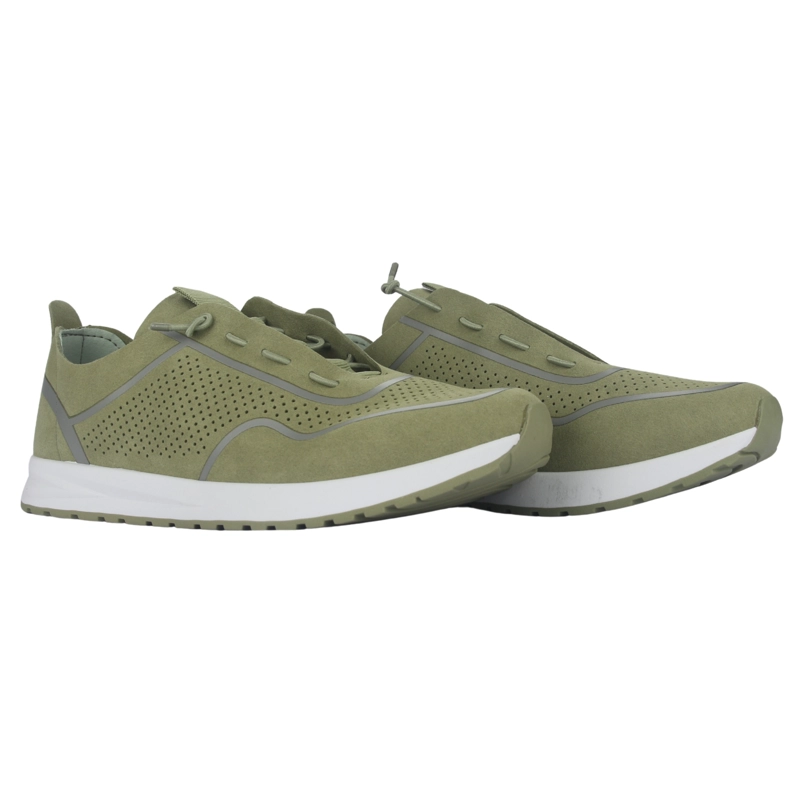 ZAPATILLA MUJER URBANO OLIVA CHALADA VITA-8 - 5