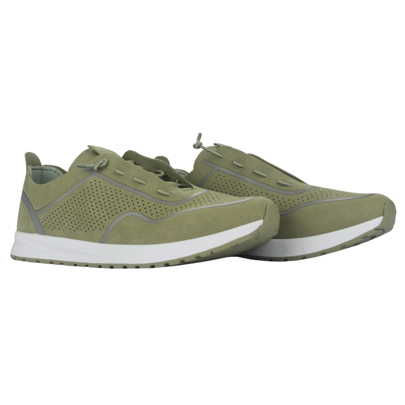 ZAPATILLA MUJER URBANO OLIVA CHALADA VITA-8 - 5