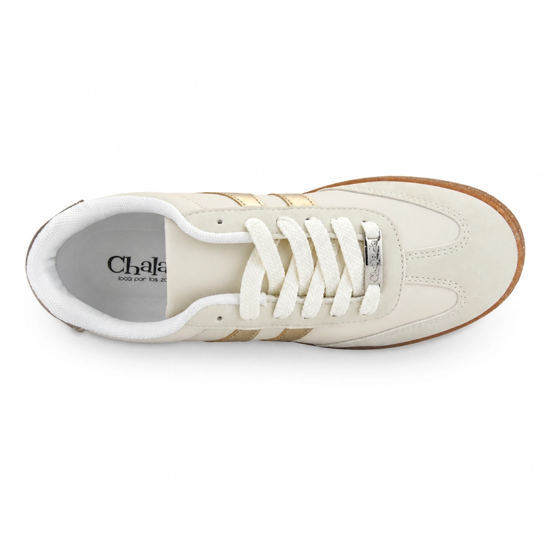 ZAPATILLA MUJER CHALADA PITA-3 BEIGE URBANO - 4