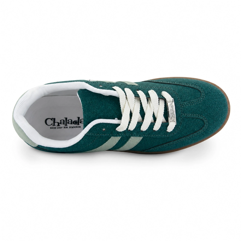 ZAPATILLA MUJER CHALADA PITA-3 VERDE URBANO - 5