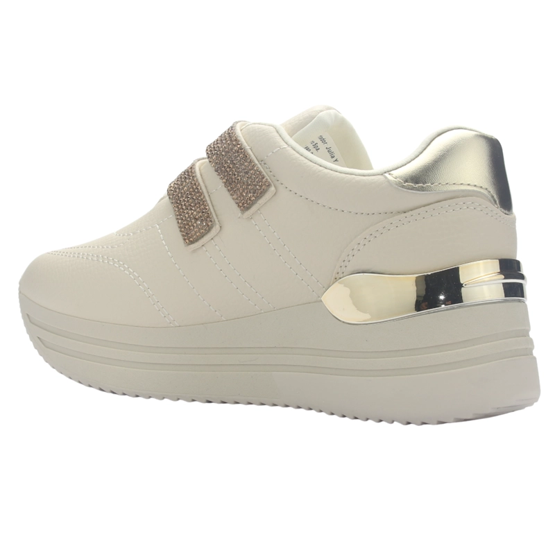 ZAPATILLA MUJER CHALADA VALKA-1 BEIGE URBANO - 4