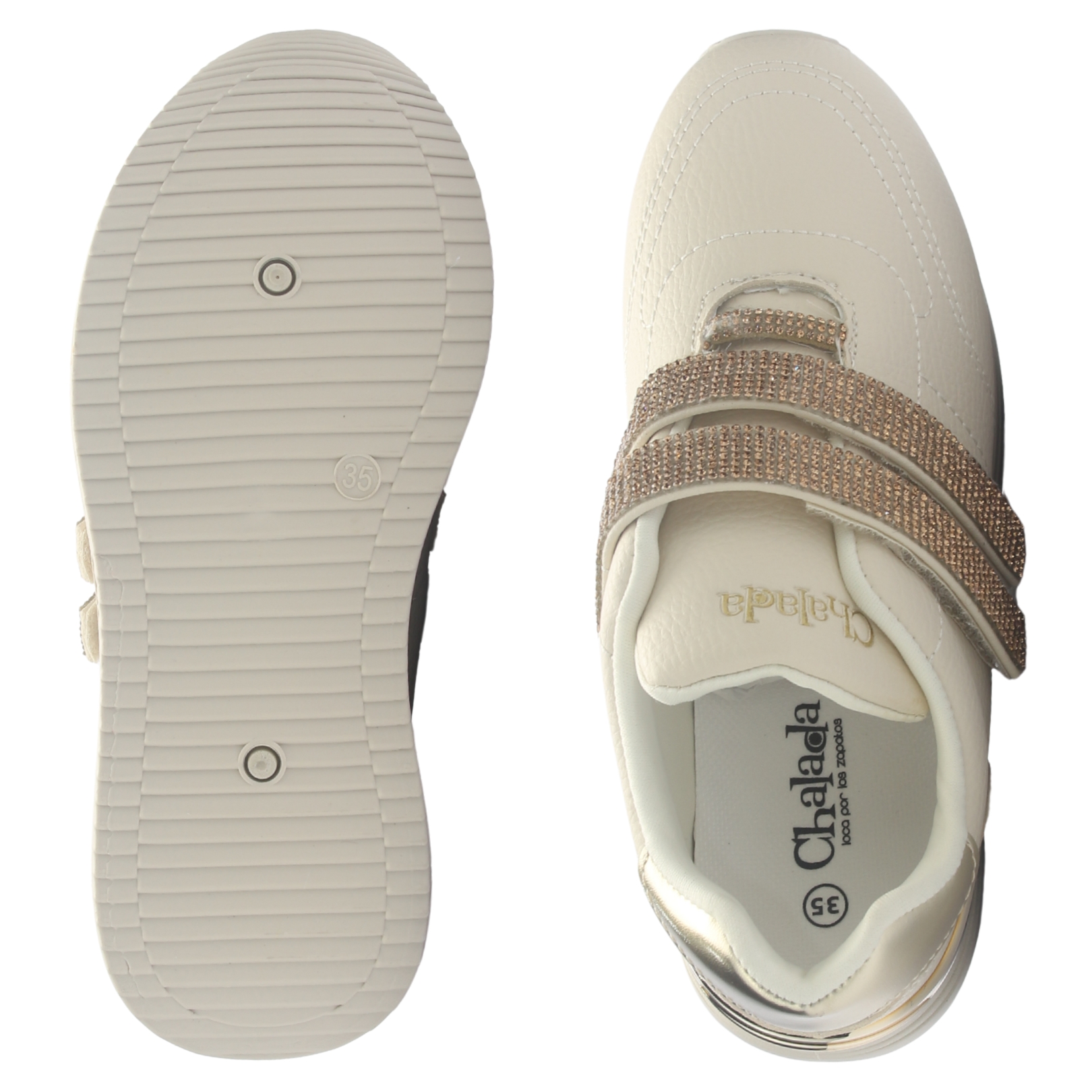ZAPATILLA MUJER CHALADA VALKA-1 BEIGE URBANO - 7